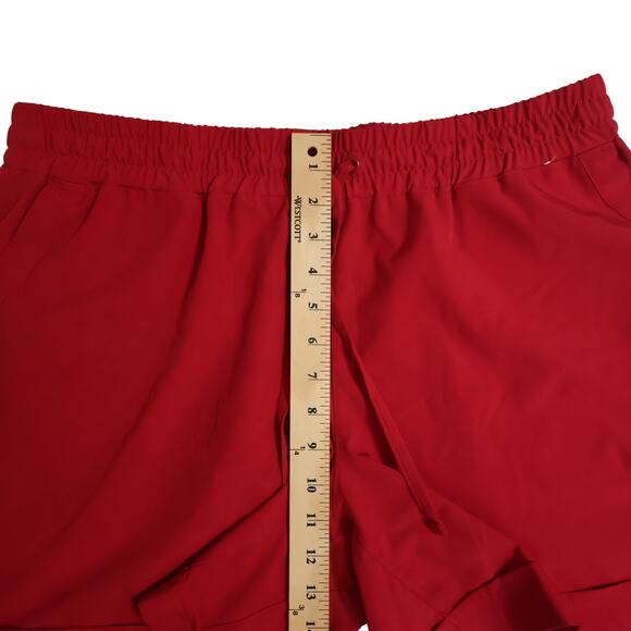 Mondetta Womens Active Short Drawstrings Cuffed Hem High Rise Pockets 3 Colors L - Picture 15 of 16
